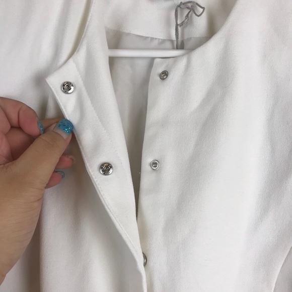 Women’s White Blazer, NWT, Size 4 - Picture 6 of 8